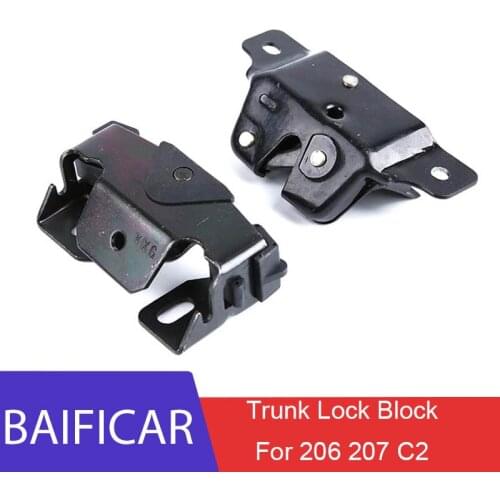 Baificar Brand New High Quality Trunk Lock Block Back Door Central Locking For Peugeot 206 207 Citroen C2