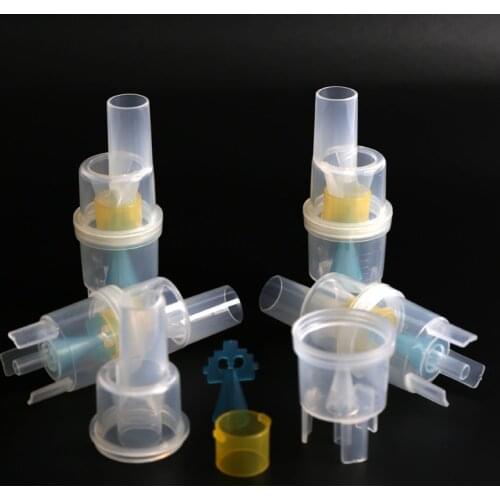 Free Shipping 1/2/3/5pcs 10ML Atomized Spray Cup Inhaler Parts Medicine Tank Cup Compressor Nebulizer Accessary Health Care