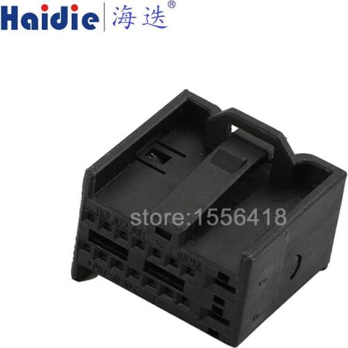 Free shipping 2sets 16pin auto wiring harness plug 1K0 972 961 cable electric unsealed plug connector 1K0972961