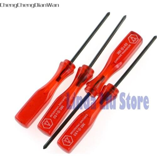 ChengChengDianWan 50pcs 2.0mm Cross Screw Driver Tool + Screwdriver for NDS NDSL GBA SP Wii repair tool
