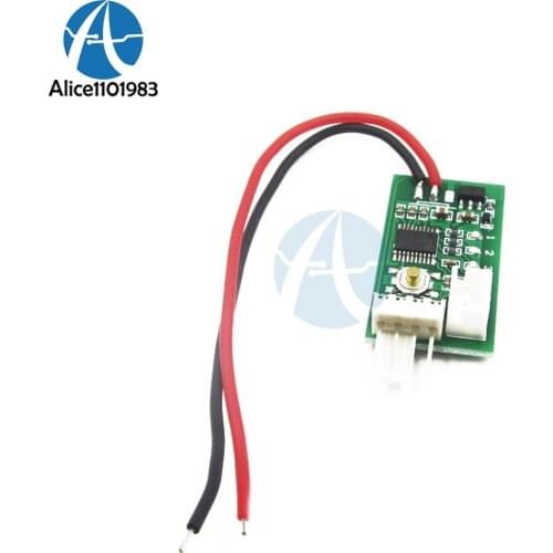 DC 12V PWM 4 Wire Line Fan Temperature Digital Control Controller Speed Regulation for PC Fan Alarm Module Board