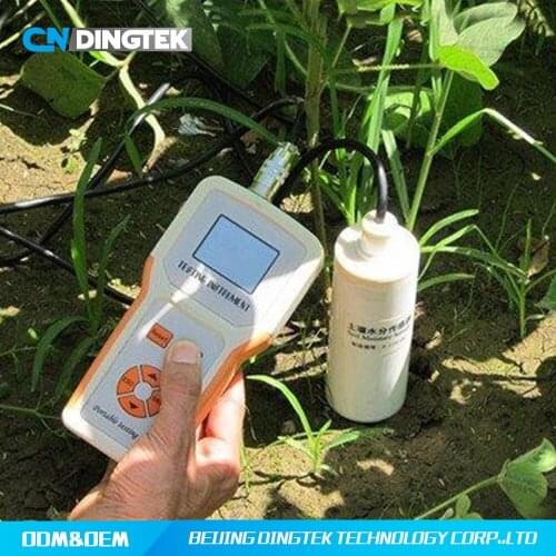 Electronics digital and analog output soil temperature moisture meter