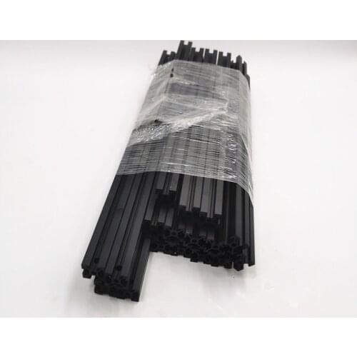 Funssor 1set Voron 1.8 DIY misumi black anodized extrusion kit 300mm size Frame Kit for VORON 1.8 3d Printer