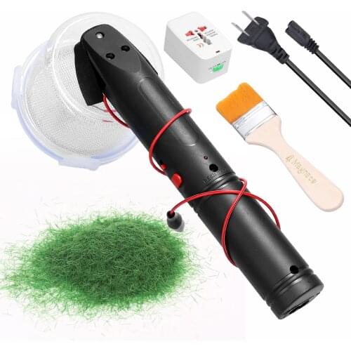 Building Modeling Tool Electrostatic Grass Planter Electrostatic Flocking Machine Artware Tool US Plug
