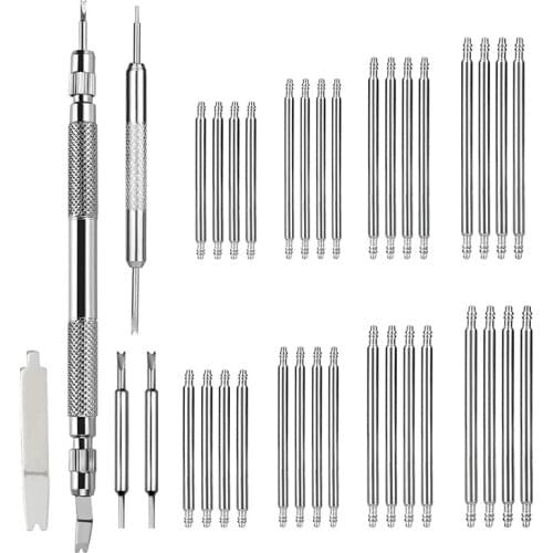 Spring Bar Tool,Watch Band Tool Set, Watch Wrist Bands Strap Removal Repair Fix Kit with 3 Extra Spring Bar Tips