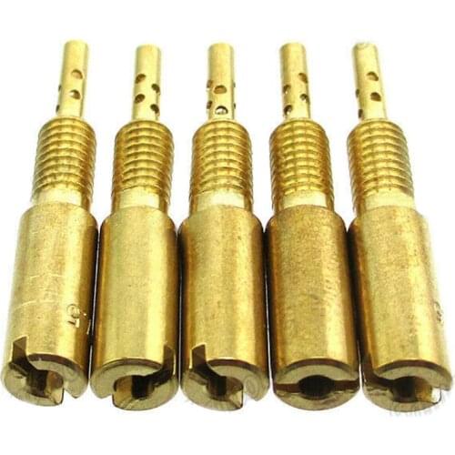 5PCS Carburetors Part Pilot Slow Jets Vice Injector For Mikuni VM22 3847 VM26 672U Racing ATV Carburetor Parts