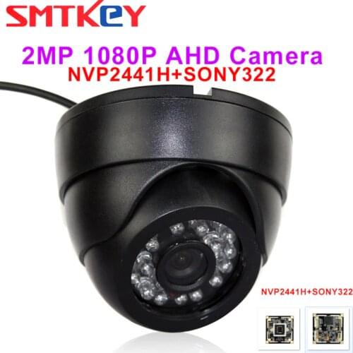 1080P AHD cctv camera 2.0MP Sony IMX322 Chip night vision indoor ahd camera 1920*1080P resolution security camera