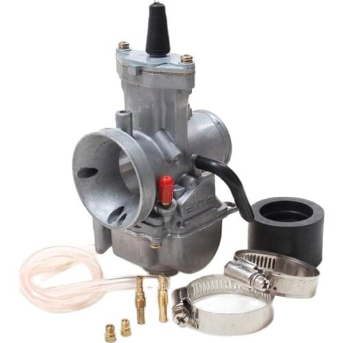 32mm Carburetor OKO CARB PWK Performance With Power Jet flat slide For Koso OKO Keihin GY6 Dio CR DT