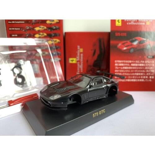 1/64 KYOSHO FERRARI 575 GTC Collection of die-cast alloy assembled car decoration model toys