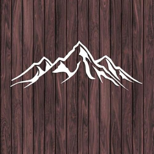Creative Mountains Car Stickers And Decals Hood Tailgate Side Window Decal Car Sticker Decoration Sweet Auto Sticker Decal