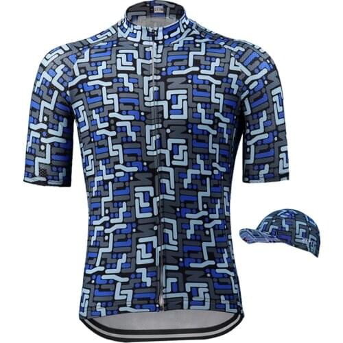New Mens Classic Short Sleeve Summer Breathable Cycling Jersey Maillot Pro Ropa Ciclismo Mountain Bike Wear Triathlon
