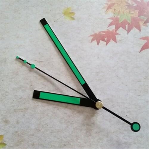 Wholesale 100SETS Clock Quartz Metal Noctilucent Arrows Clock Hands DIY Repair Desk Clock Accessories