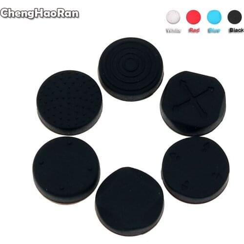 ChengHaoRan 6pcs/set Silicone Thumbstick Grip Cap Analog Joystick Cover Case For Sony PlayStation PS Vita PSV 1000/2000 Slim