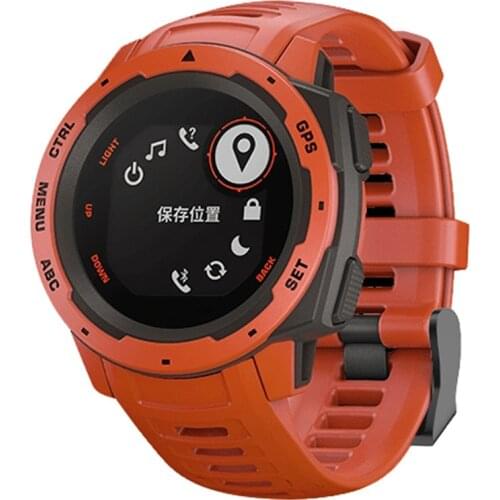 Silicone Smart Watchband Replacement For Garmin Instinct 22mm Strap Quick Release Smart Sportswatch Band Man Woman For Garmin