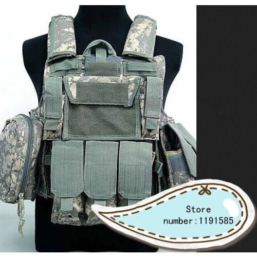 Tactical Molle Combat Carrier CIRAS HEAVY DUTY ARMOR Vest ACU