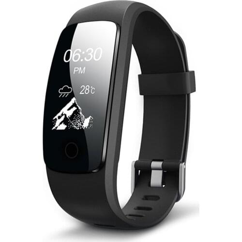 Smart Wristband Bracelet Waterproof Heart Rate Monitor Fitness Tracker Touch Screen for Android for iOS Smartband