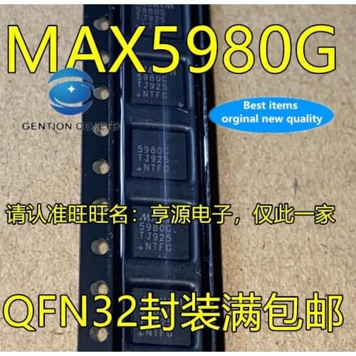 10PCS MAX5980 MAX5980GTJ+T MAX5980G MAX5980GTJ 5980G controller in stock 100% new and original