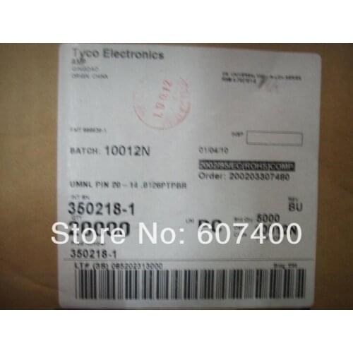 350218-1 CONN PIN 20-14AWG TIN UMNL TYCO TE AMP housings connectors terminals 100% new and original parts