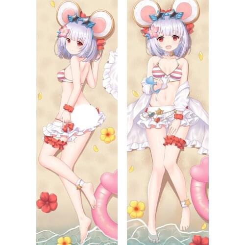 Anime GRANBLUE FANTASY VTuber Body Pillow Cover Case Gawr Gura Lovely Girl Room Costume Dakimakura Cosplay Otaku Gift