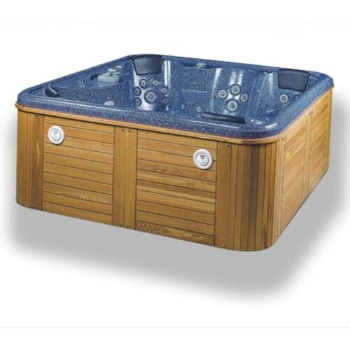 2120X2120X900mm 6 people Swimming Pool whirlpool Bathtub Acrylic Hydromassage Surfing Massage SPA 5510