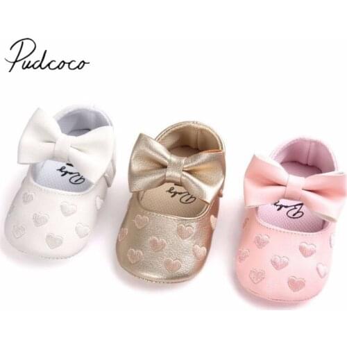 Baby PU Leather Baby Boy Girl Baby Moccasins Moccs Shoes Bow Fringe Soft Soled Non-slip Footwear Crib Shoes
