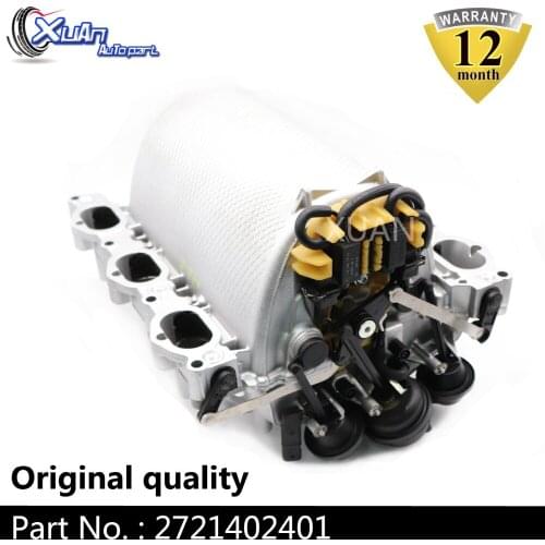 XUAN 2721402401 Repair Kit Intake Manifold Assembly for Mercedes-Benz ML C230 C280 CLK GLK E350 R350 SLK M272 M273 V6 Engine