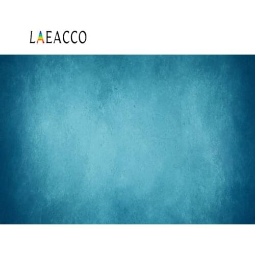 Laeacco Photo Backdrops Gradient Solid Blue Color Wall Party Love Wall Baby Portrait Photography Backgrounds For Photo Studio