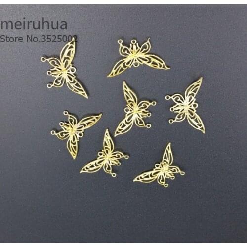 5pcs/lot 20x33mm brass connectors for earring accessories Jewelry DIY Components handmade