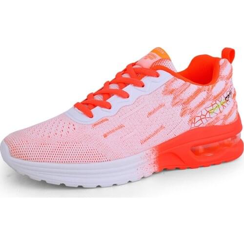 2020 New Running Shoes Breathable Light Comfortable Womens Sneakers Non-slip Wear-resisting Height Increasing Women Sport Shoes