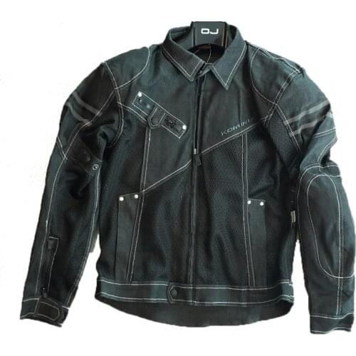 New Arrival!Komine JK006 Denim Jacket Unisex Woman Men Motorcycle Jackets
