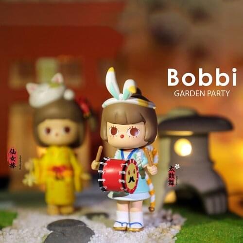 POP Bobbi Garden Tour Series Surprise Box Blind Box Desktop Decoration Collectibles Mobile Phone Decoration Surprise Doll Toys