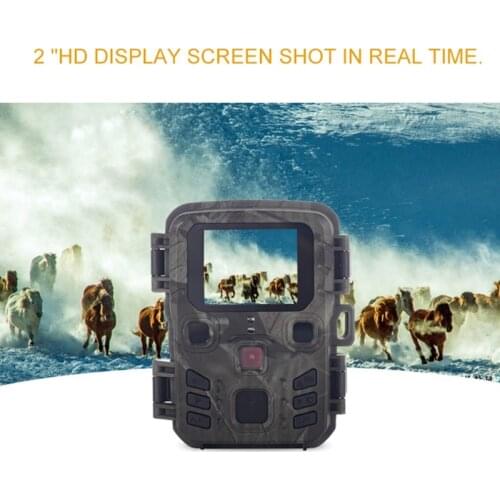 Suntekcam for Hunting Camera Trail Thermal Imaging Camera Outdoor Trap 1080p HD 32G Storage Ip65 Waterproof Mini301
