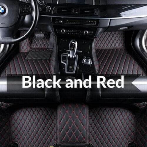 WLMWL Custom leather car mat for Nissan All Models qashqai x-trail tiida primera pathfinder automobile carpet cover Car-Styling