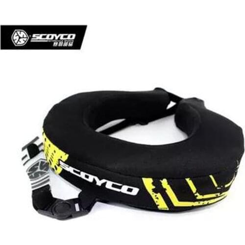 SCOYCO N02B Auto Racing Motorcycle Neck Brace Support Motocross Moto Riding Neck Protection Sportswear Protective Safety Gear