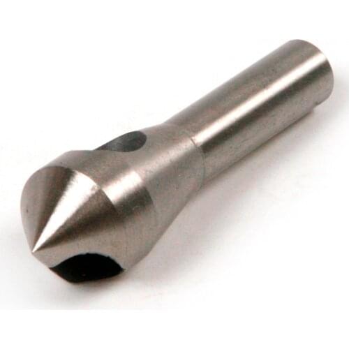 1pc 90 Degree 5-10mm Chamfer Hole Countersink Drill Bit 8mm Shaft diameter White diamond 14mm Head diameter Chamfering Cutter