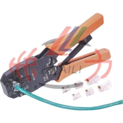 1PCS Network Tool HT-200R 4p 6p 8p 7.65mm 9.65mm 11.68mm Network Plier Crimping Plier Multifunctional Network Clamp