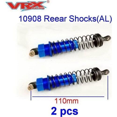 10908 Rear Shock Absorber Aluminum alloy for VRX Racing 1/10 scale 4WD rc car Upgrade parts, remote contol Toys car accessories