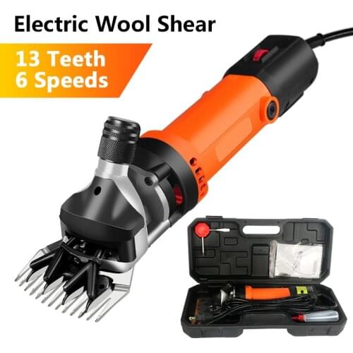 110V-240V 690W Electric Sheep Shearing Clipper Scissors Shears Cutter Goat Clipper Machines 9 teeth/13 teeth blade