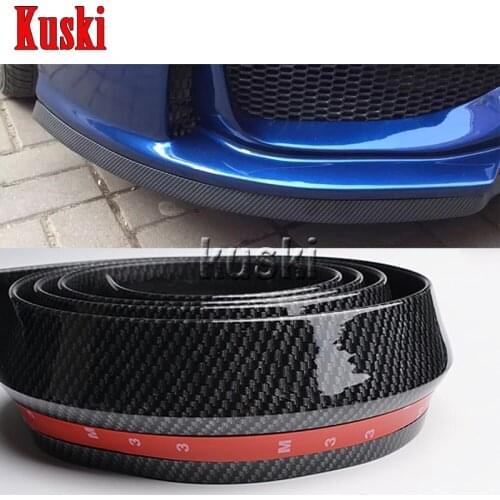 2.5m Car Front Chin Spoiler Stickers For BMW E46 E39 E90 E60 E36 F30 F10 E34 X5 E53 E30 F20 E92 E87 M3 M4 M5 X5 X6 Accessories