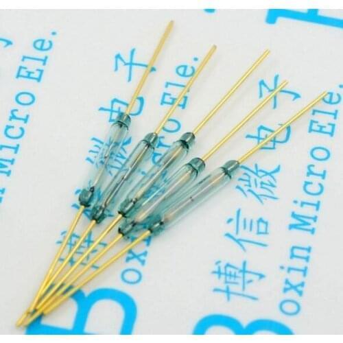 Free Shipping 50PCS/LOT Reed Switch MKA14103 MKA-14103 GLASS Green normally open Low Voltage