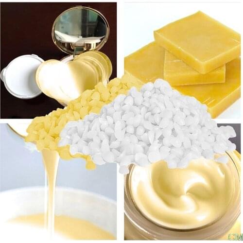 50g Pure Natural Beeswax Candle Soap Making Supplies No Added Soy Lipstick Cosmetics DIY Material Yellow Bee Wax Cera Flava