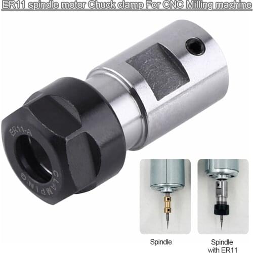 ER11 Extension Rod Carving Machine Spindle Motor Chuck Collet Clamp For CNC Milling Machine Suitable For Deep Hole Processing
