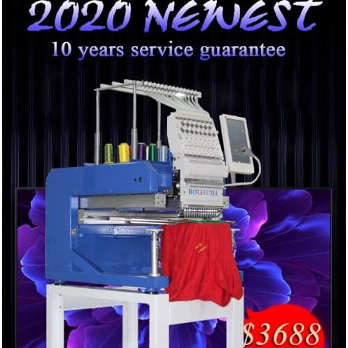 HOLiAUMA 15 colours single head computer embroidery machine similar to tajima embroidery machine