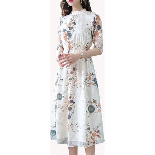HVMODLZV White Summer Dresses
