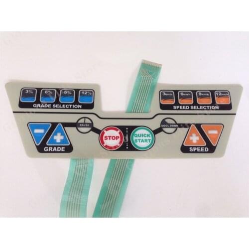 Treadmill start stop button keyboard switch quick start button for STEX-X6 8020T 8016 8023 8025 Treadmill accessories