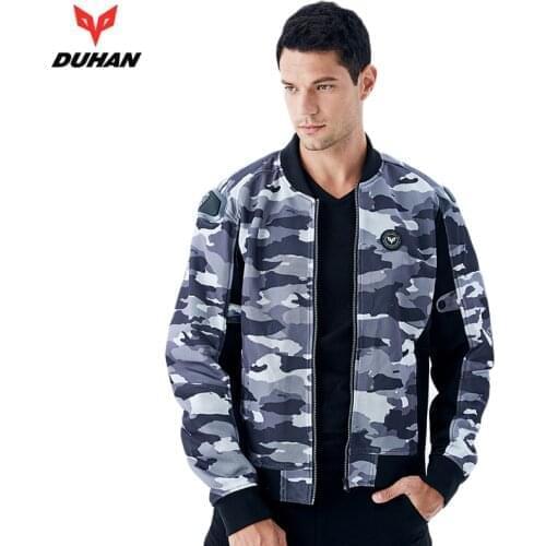 DUHAN Waterproof Motorcycle Jacket Men Body Protector Motocross Jacket Windproof Jaqueta Motoqueiro Summer Moto Cycling Clothing