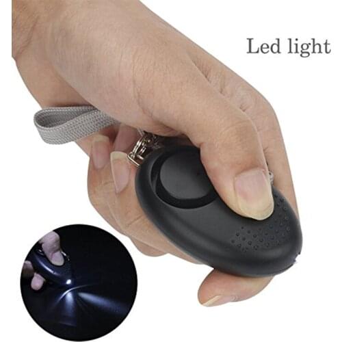 Fashion Self Defense Alarm 130dB Security Alarms Alert Portable Scream Loud Emergency Alarm LED Light For Women Kids Elderly