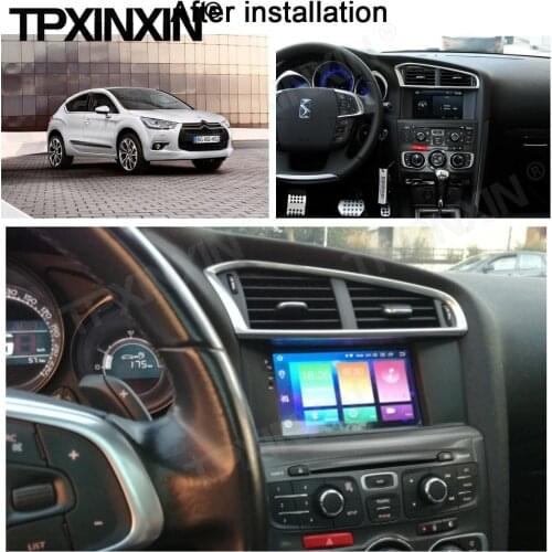 64G Car Radio 2Din Stereo Receiver Android For Citroen C4 C4L DS4 2011 2012 2013 2014 2015 Multimedia Player Recorder Head Unit