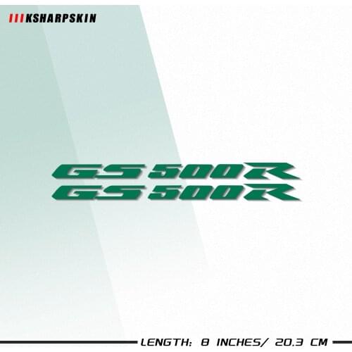 New Motorcycle reflective fuel wheels fairing portable luggage helmet stickers sign decoration Decals For SUZUKI GS500R gs 500r