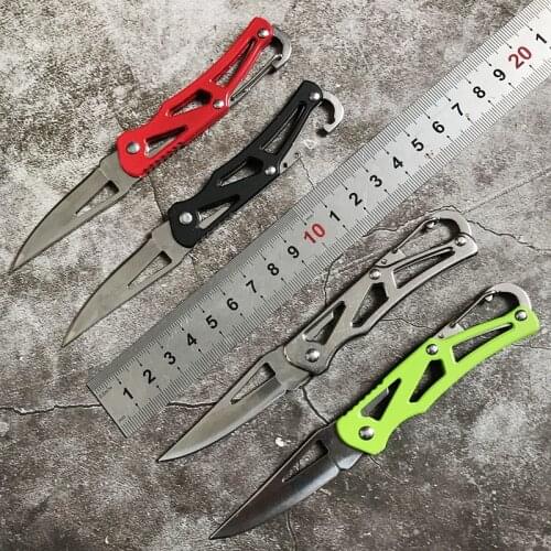 Outdoor Knives Boutique Folding Knife Survival Mini Keychain Multi-function Portable Pocket Knife